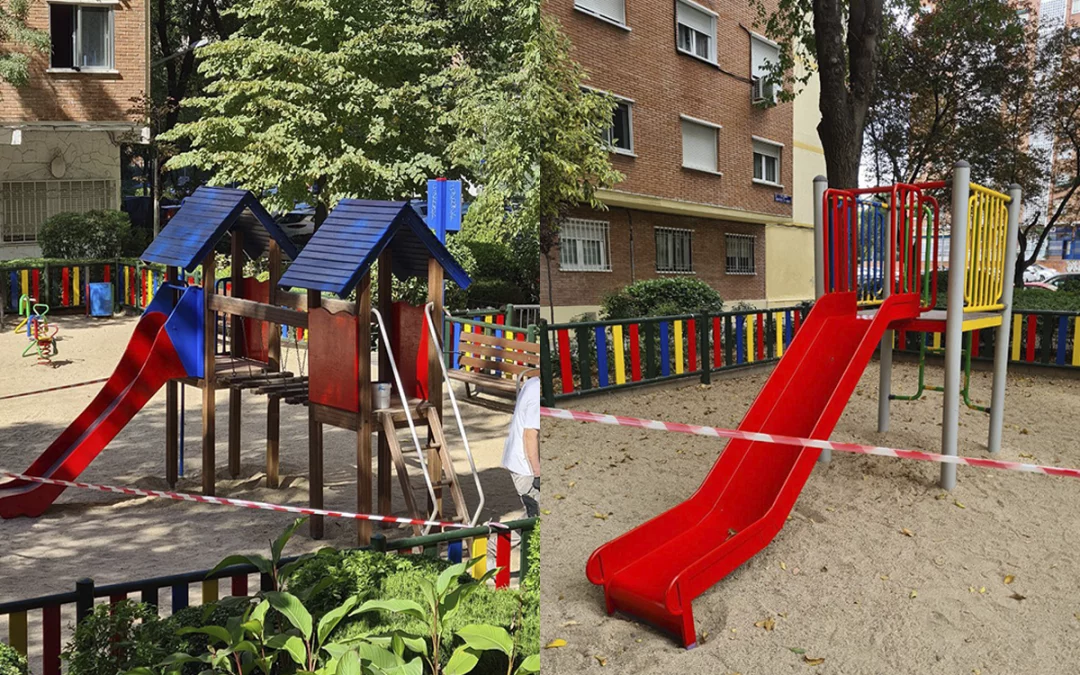 Mantenimiento parques infantiles